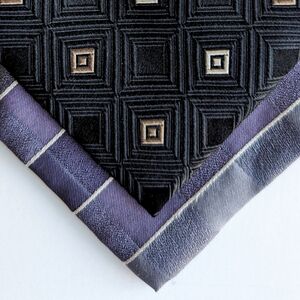 2pc Tie Bundle Grid Print & Jacquard- MICHAEL Michael Kors Kenneth Cole Reaction